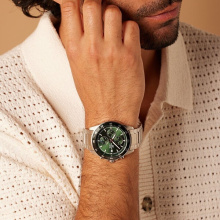 Casio Edifice Chronograph zöld számlapos férfi karóra EFR-526D-3AVUEF