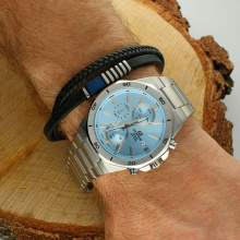 Casio Edifice kék számlapos férfi karóraEFV-640D-2BVUEF