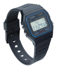 Casio Collection fekete színű férfi karóra F-91W-1YEG