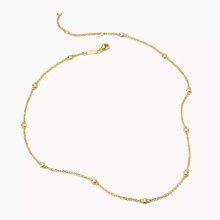 Thomas Sabo aranyozott nyaklánc cirkónia kövekkel