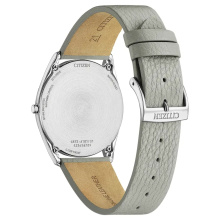 Citizen Elegance Man világosszürke bőrszíjas férfi karóra AR3120-41X