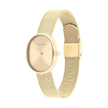 Calvin Klein Euphoria ovális alakú, sárga arany színű női karóra CK25100174