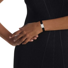 Calvin Klein CK Light fekete bőrszíjas női karóra CK25100208