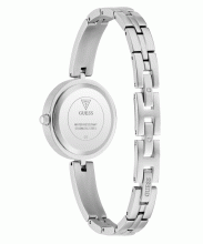Guess Lovey ezüst-kék számlapos női karóra GW0655L4