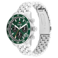 Tommy Hilfiger kvarc, zöld számlapos férfi karóra TH1792215