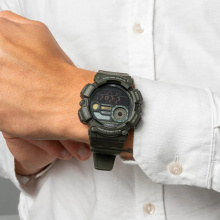 Casio Timeless Collection zöld színű férfi karóra WS-1500H-3BVEF
