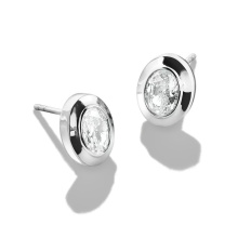 Thomas Sabo ovális köves ezüst fülbevaló