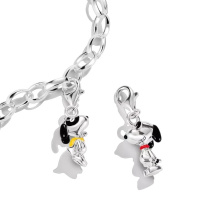 Thomas Sabo X Peanuts Snoopy szuperhős charm