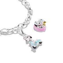 Thomas Sabo X Peanuts Snoopy a Vespán charm
