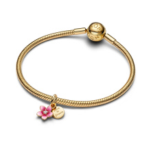 Pandora Disney Vaiana virág függő charm