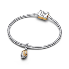 Pandora Disney hercegnők Vaiana Te Fiti szíve függő charm