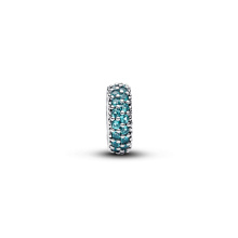 Pandora Jégkék kő spacer charm
