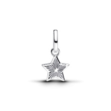 Pandora Kék csillag mini függő charm