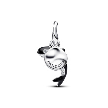 Pandora Kardszárnyú delfin függő charm