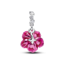 Pandora Hibiszkusz függő charm