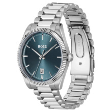 Boss Cheswick elegáns, kék számlapos férfi karóra HB1514309