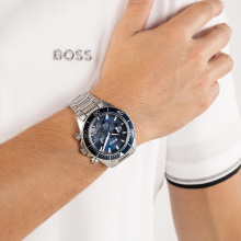 Boss Sealiner kék számlapos férfi karóra HB1514322