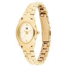 Tommy Hilfiger Demi ovális sárga arany színű női karóra TH1782875