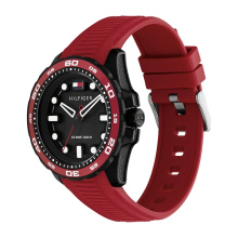Tommy Hilfiger TH-REGATTA piros férfi karóra TH1792267