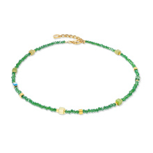 Coeur de Lion Joyful Colours Flex gold-green karkötő 4460/30-0516
