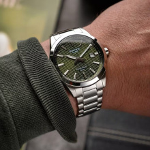 Casio Edifice zöld számlapos férfi karóra EFV-160D-3AVEF