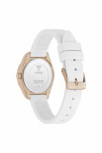 Guess Mini Luna fehér szilikon szíjas női karóra GW1000L3