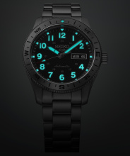 Seiko 5 Sports Field New Design Automata fekete számlapos férfi karóra HDB006K1
