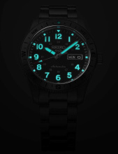 Seiko 5 Sports Field New Design Automata barna színű férfi karóra HDB009K1