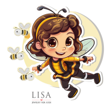Lisa Jewelry for Kids ajándék matrica