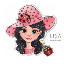 Lisa Jewelry for Kids ajándék matrica