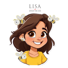 Lisa Jewelry for Kids ajándék matrica