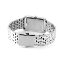 Casio szögletes, ezüst színű unisex karóra MTP-B215D-7AVER