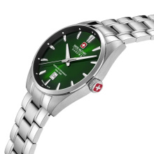 Swiss Military Hanowa Thunder zöld számlapos férfi karóra SMWGH0007903