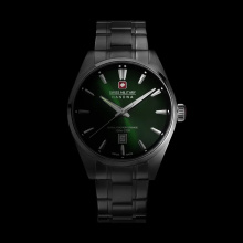 Swiss Military Hanowa Thunder zöld számlapos férfi karóra SMWGH0007903