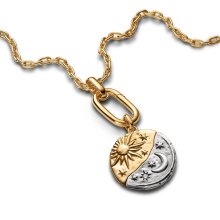 Pandora Nap és hold túlméretezett medál charm
