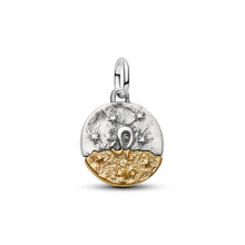 Pandora Oroszlán csillagjegy medál charm