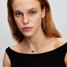 Pandora Kék muranói üveg mini charm