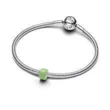 Pandora Zöld muranói üveg mini charm
