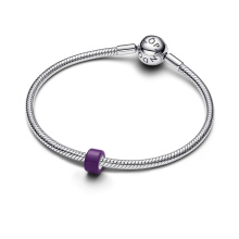 Pandora Lila muranói üveg mini charm