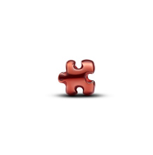 Pandora Narancssárga puzzle-darab mini charm