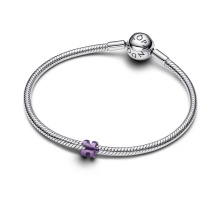 Pandora Lila puzzle-darab mini charm