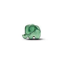 Pandora Zöld elefánt mini charm