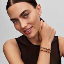 Pandora Narancssárga méh mini charm