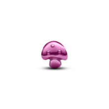 Pandora Rózsaszín gomba mini charm