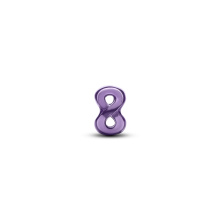 Pandora Lila végtelenjel mini charm