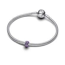 Pandora Lila végtelenjel mini charm