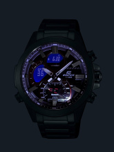 Casio Edifice kék-ezüst színű férfi karóra ECB-30D-2AEF