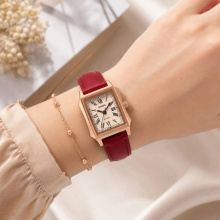 Casio Standard piros-rozé arany színű női karóra LTP-B190RGL-4BVER