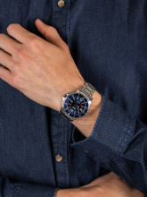Casio Standard kék-ezüst színű férfi karóra MTD-1053D-2AVES