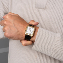 Casio Standard fekete-fehér férfi karóra MTP-B190GL-7BVEF